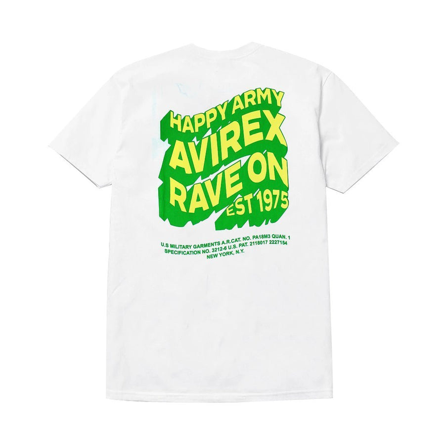 AVIREX HAPPY ARMY TEE