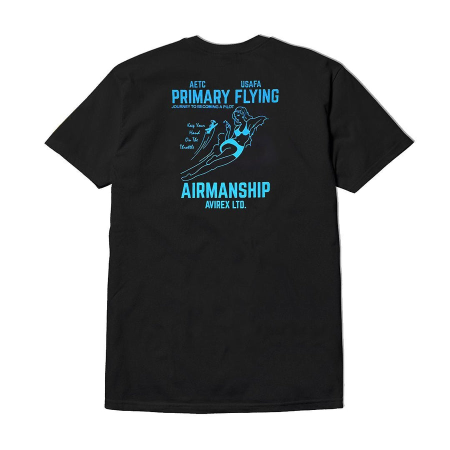 AVIREX PILOT LEARN TO FLY TEE