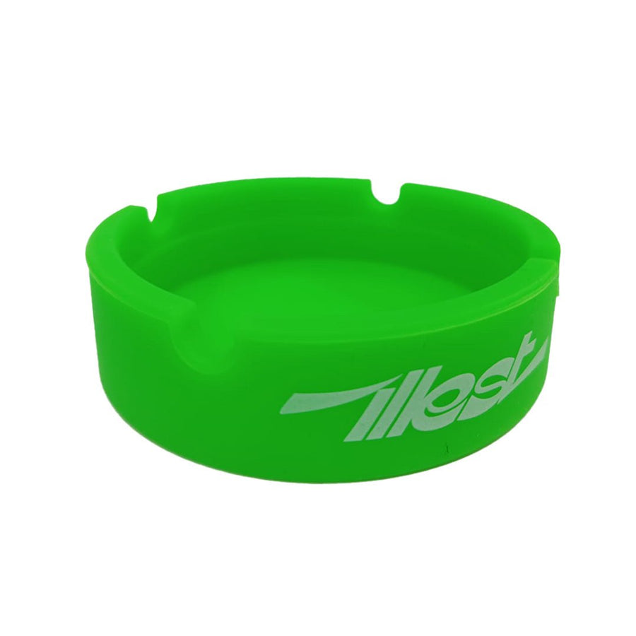 ILLEST SILICONE ASHTRAY-GREEN