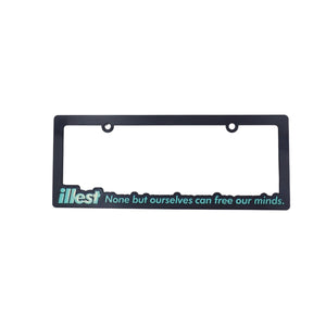 ILLEST BOGO PLATE FRAME - BLACK / TIFFANY