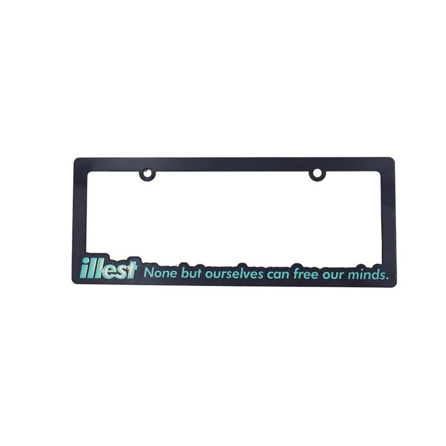 ILLEST BOGO PLATE FRAME - BLACK / TIFFANY