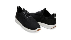 TOMS Cabrillo Sneakers - Black Mesh (4649690071122)