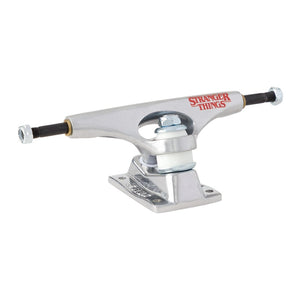 KRUX K5 POLISHED STRANGER THINGS CREW TRUCKS - SILVER (TRUCKSET)