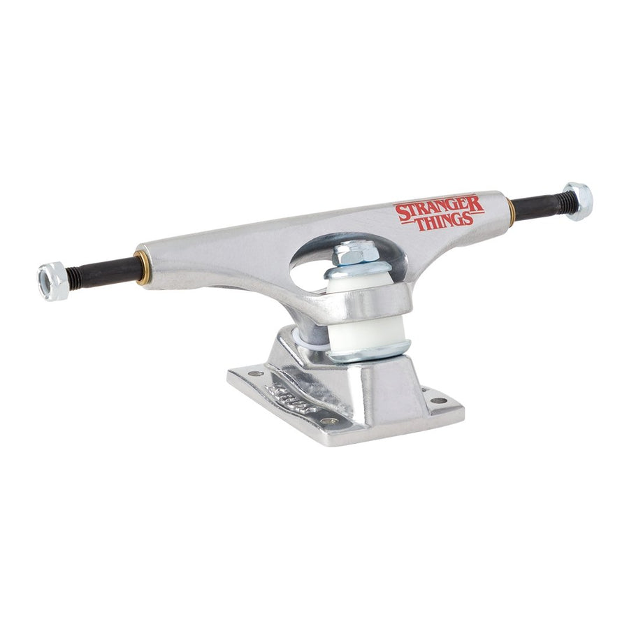 KRUX K5 POLISHED STRANGER THINGS CREW TRUCKS - SILVER (TRUCKSET)