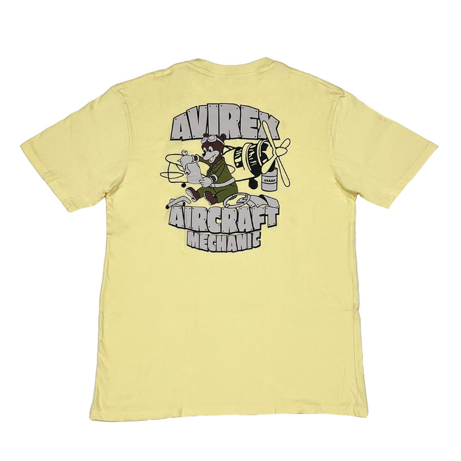 AVIREX AIRCRAFT MECHANIC TEE