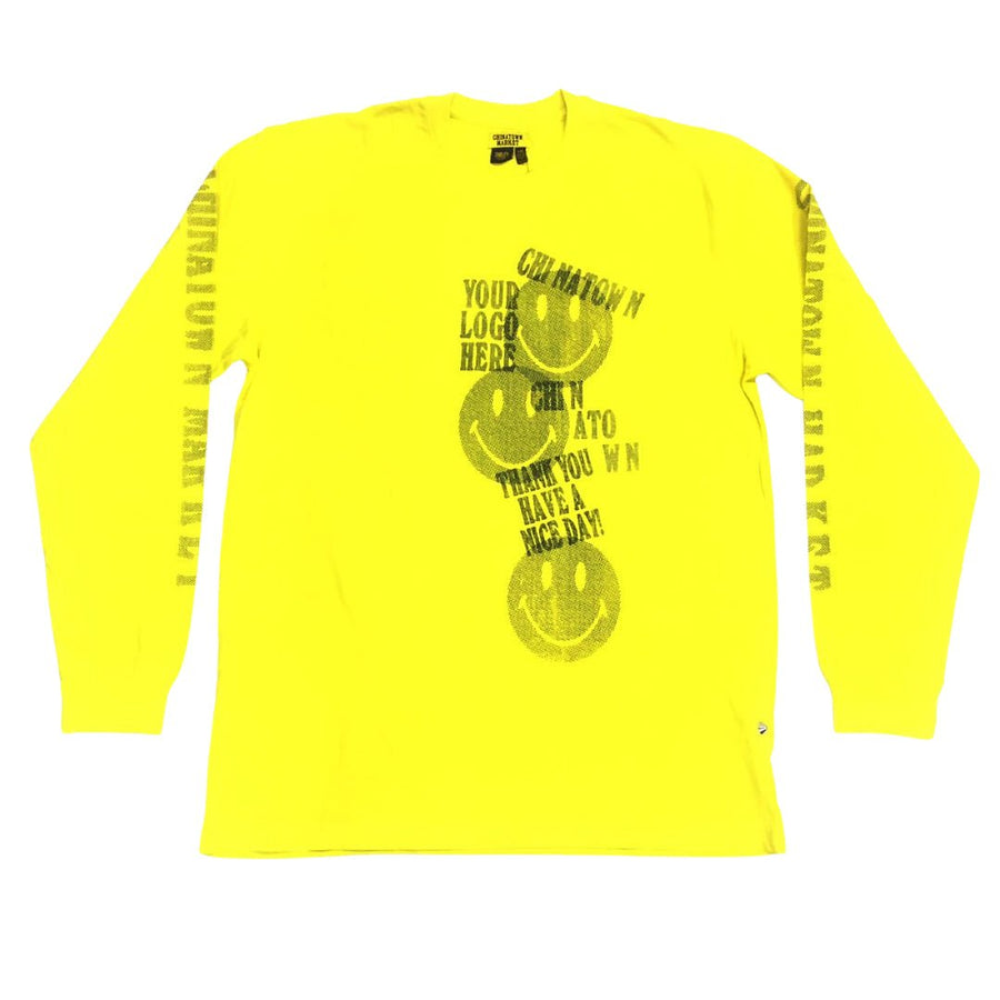 CHINATOWN MARKET PRINT GUN LONG SLEEVES