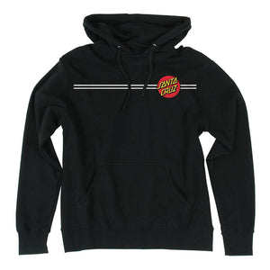 CLASSIC DOT PULLOVER HOODIE - BLACK