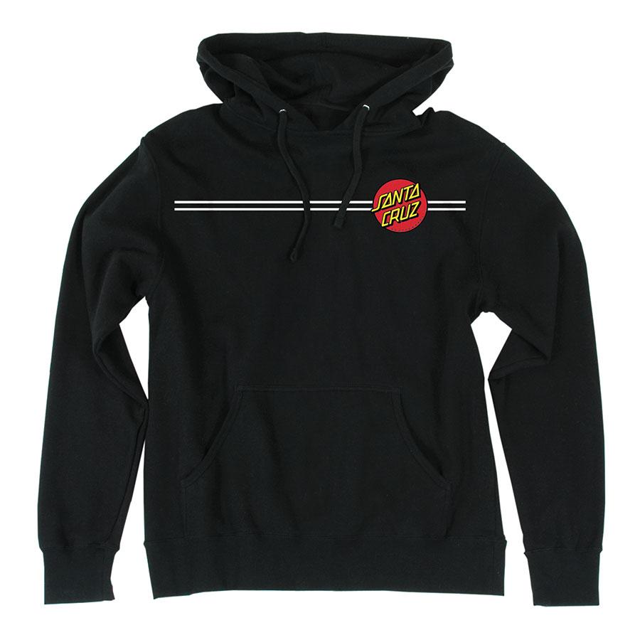 CLASSIC DOT PULLOVER HOODIE - BLACK