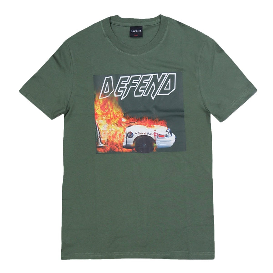 DEFEND HALF CAR TEE