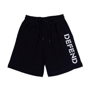 DEFEND VERTICAL LOGO SHORTS