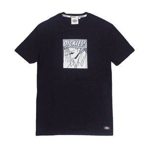 DICKIES JERSEY COMIC TYPE SS REGULAR TEE - BLACK