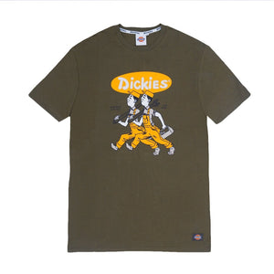 DICKIES JERSEY SS REGULAR TEE - MILITARY GREEN