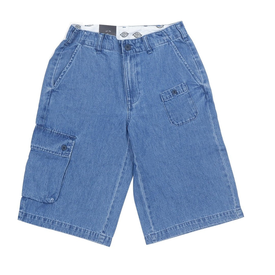DICKIES RELAXED WOVEN SHORT - WOVEN DENIM BLUE