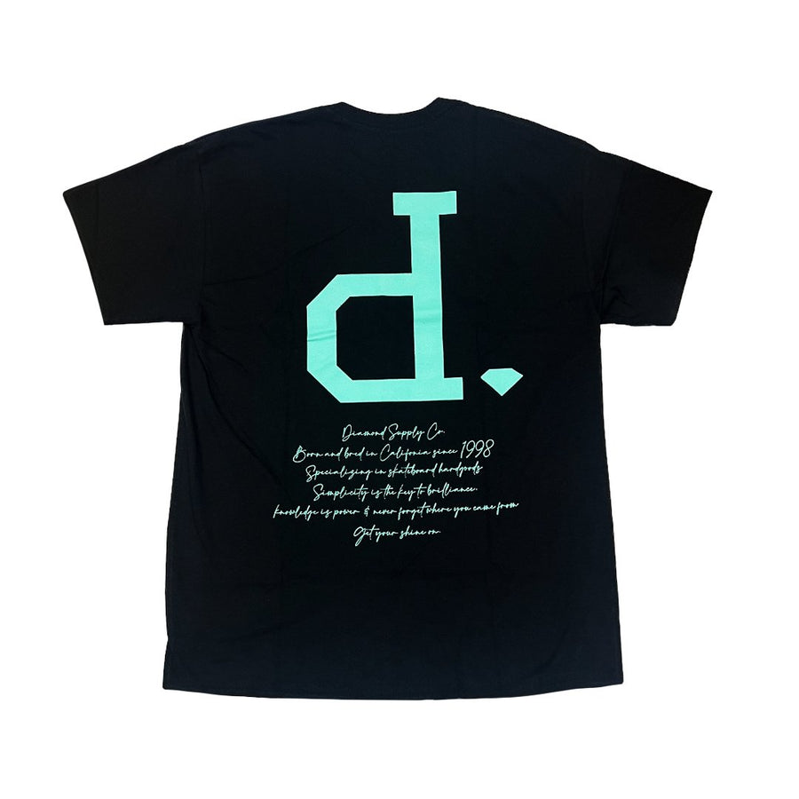 DIAMOND UNPOLO SCRIPT TEE