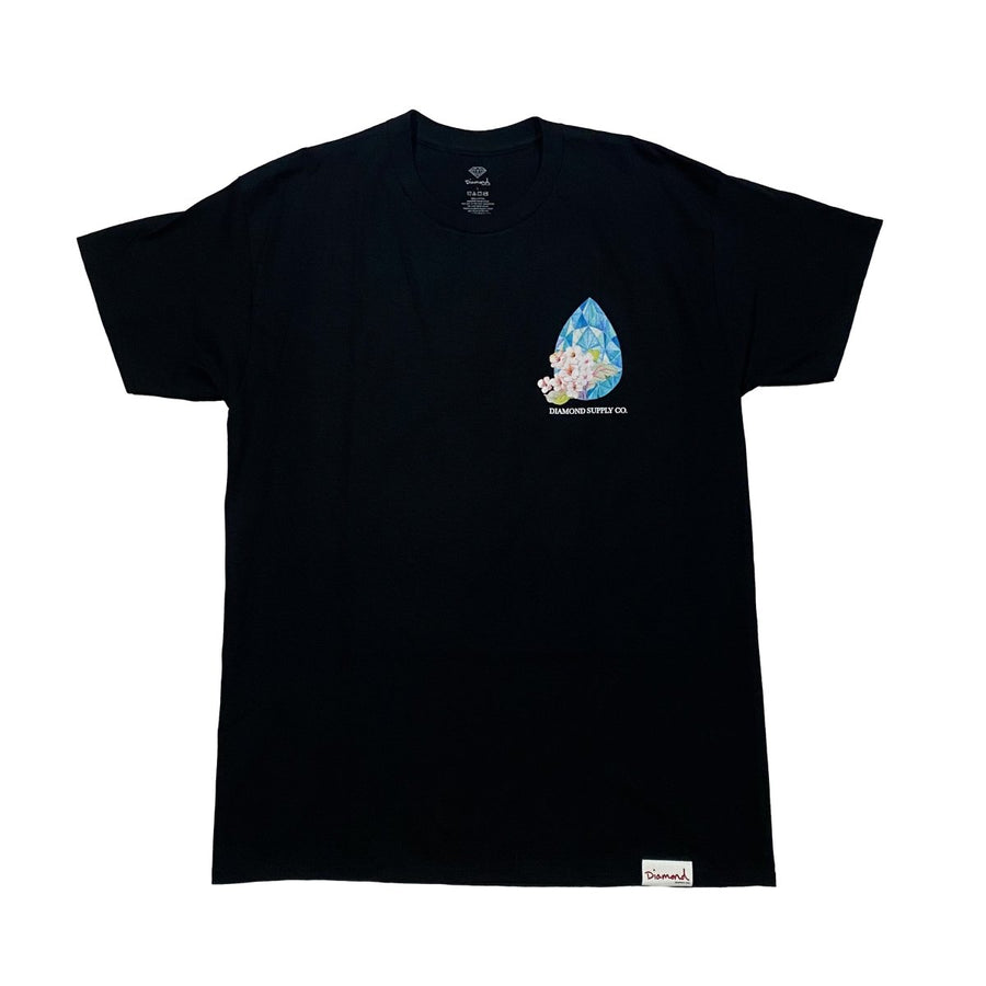 DIAMOND DIAMOND AND FLOWERS TEE