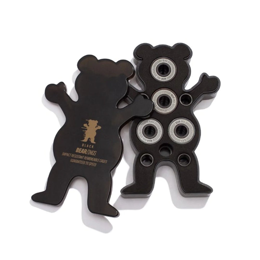 GRIZZLY BEAR-INGS ABEC 9 - BLACK