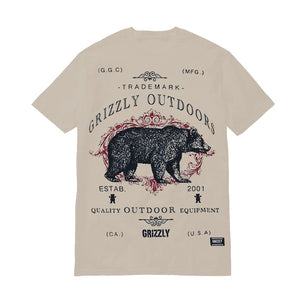 GRIZZLY CERTIFIED TEE - CREAM