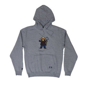 GRIZZLY SMOKEY HOODIE - HEATHER GREY