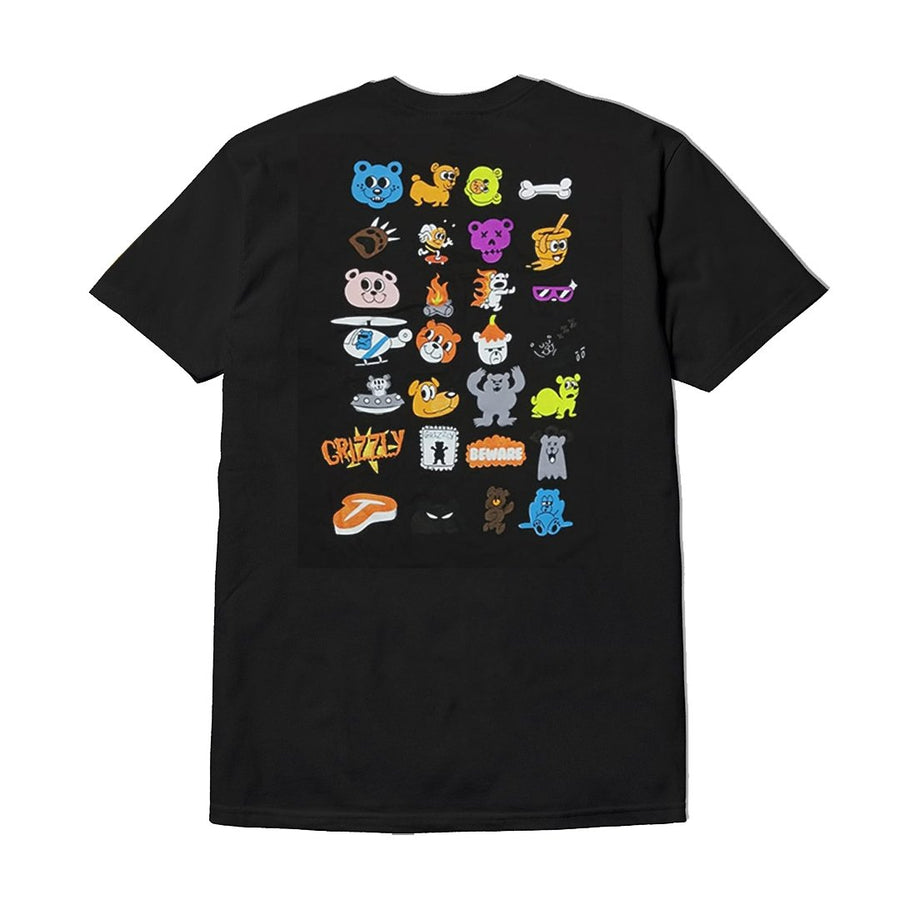GRIZZLY TOON TOWN TEE