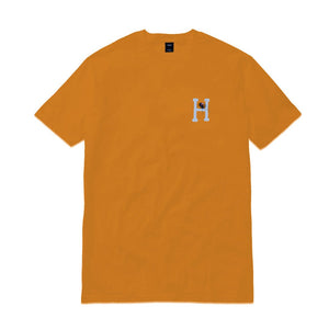 HUF PREY CLASSIC H TEE-GOLD