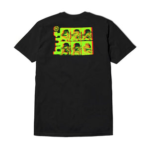 HUF UNSUNG TEE - BLACK