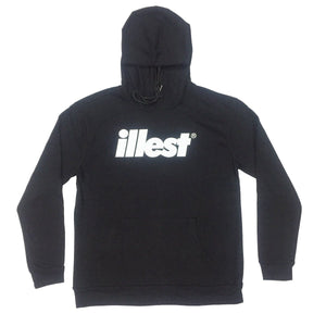ILLEST ESSENTIAL HOODIE - BLACK