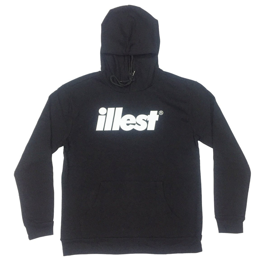 ILLEST ESSENTIAL HOODIE - BLACK