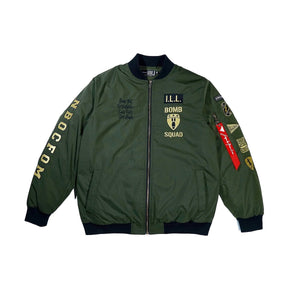 ILLEST Flight Jacket - Military Green