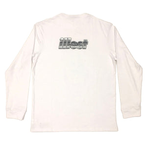 ILLEST SNOWMAN LS TEE - WHITE