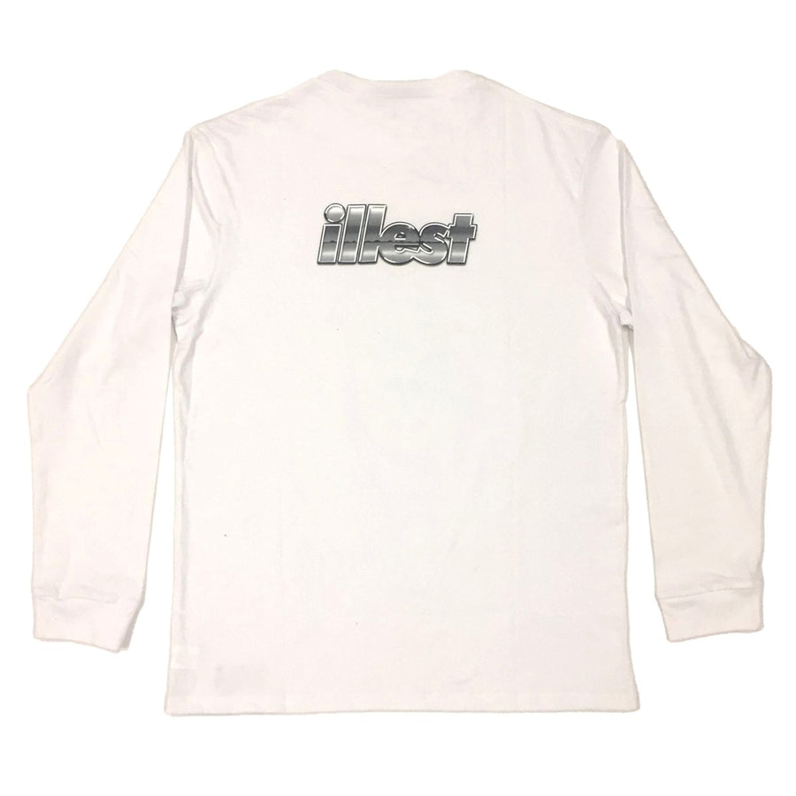 ILLEST SNOWMAN LS TEE - WHITE