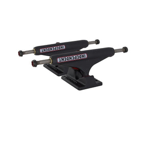 INDEPENDENT BAR FLAT STANDARD TRUCKS- BLACK (TRUCKSET)