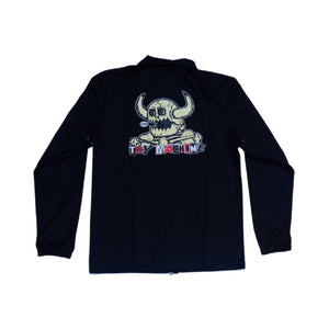 INDEPENDENT X TOY MACHINE MASH UP COACH JACKET - BLACK
