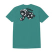 Load image into Gallery viewer, LIME ASTRO DESERT TEE - TEAL
