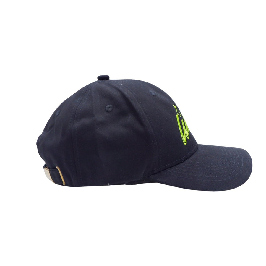 LIME PREMIUM CAP LOGO EMBROIDERY
