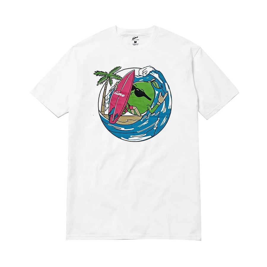 LIME SURF TEE