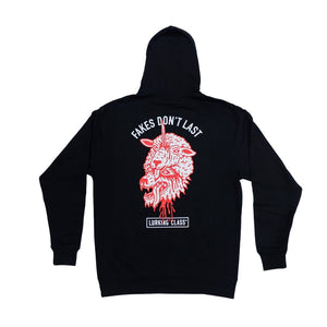 LURKING CLASS FAKES HOODIE - BLACK