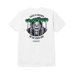 LURKING CLASS GRASS IS GREENER TEE - WHITE
