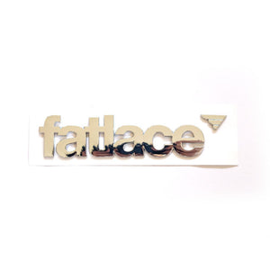 FATLACE Chrome Car Emblem - Chrome