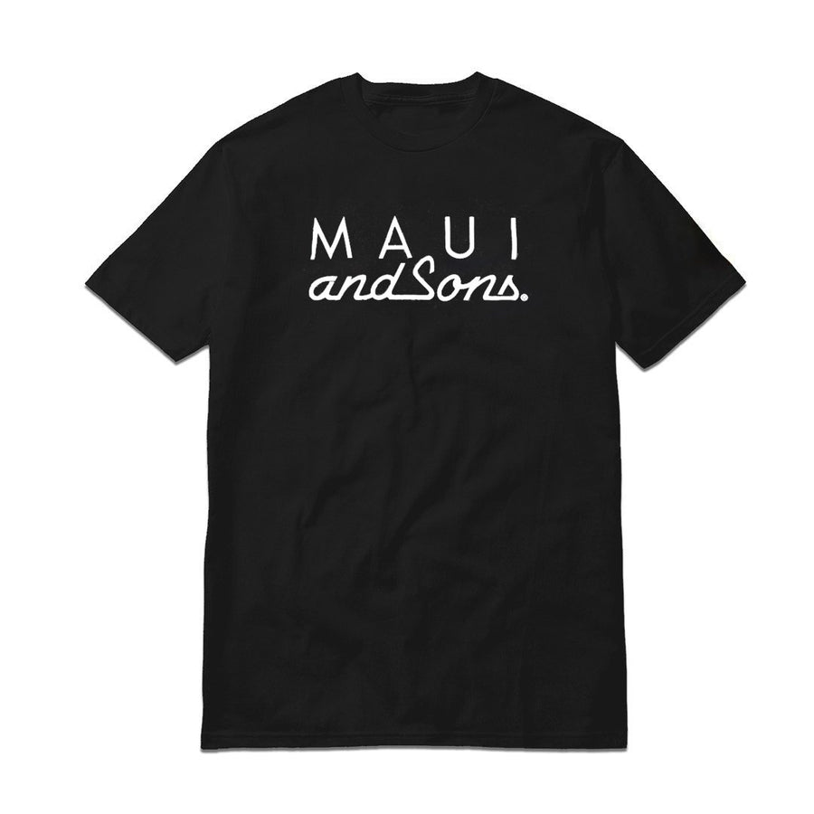 MAUI AND SONS Lite Script Shirt - Black
