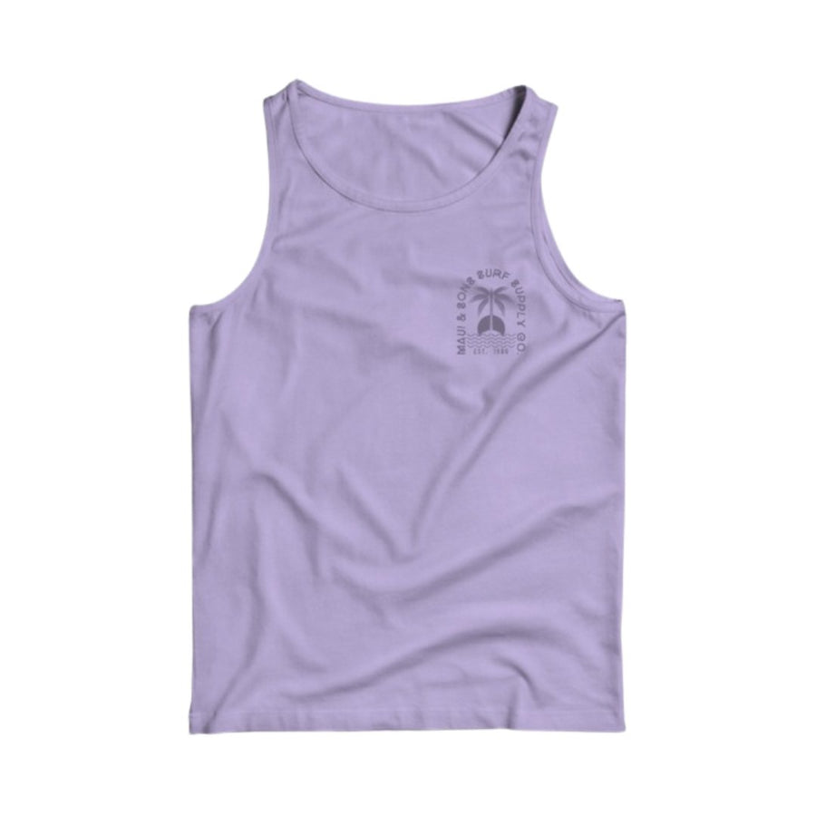 MAUI AND SONS HIGH TIDES TANK TOP PURPLE ROSE