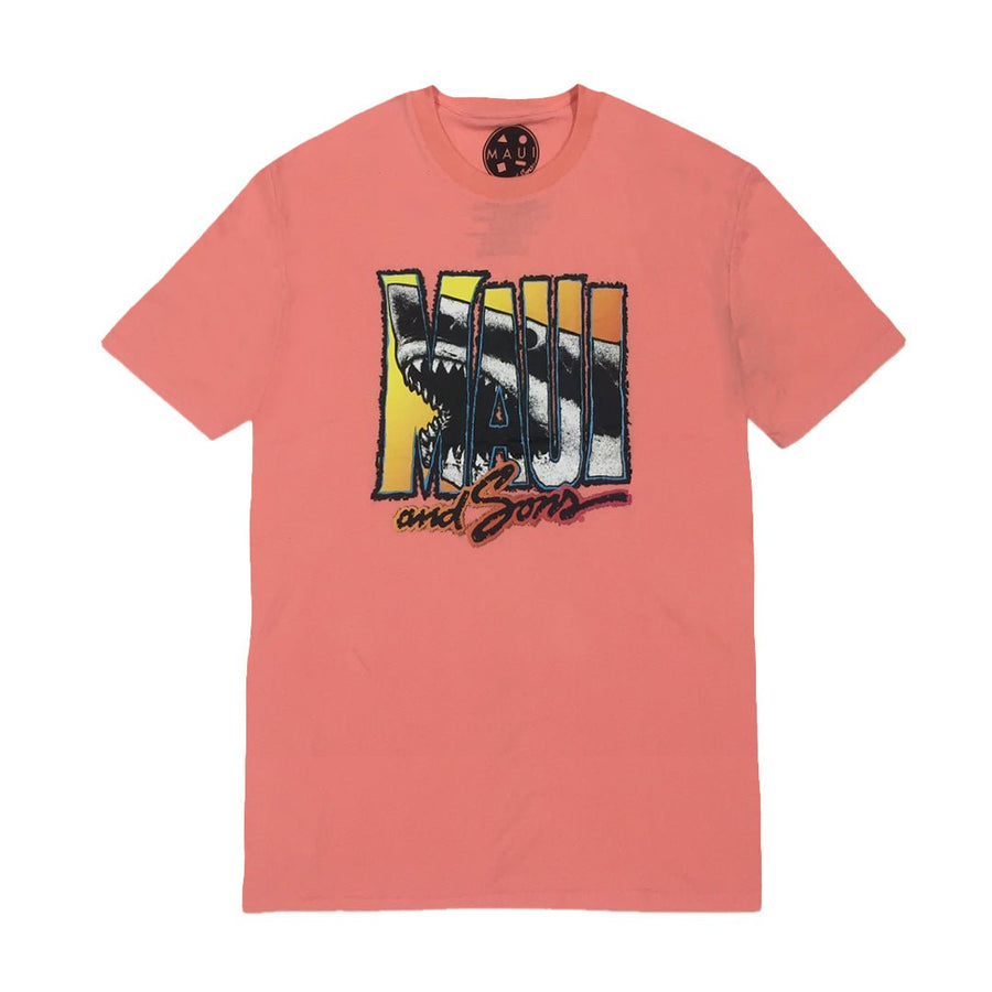 MAUI AND SONS SHARKS AND SONS TEE