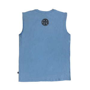MAUI AND SONS MUSCLE SHIRT - LT.BLUE