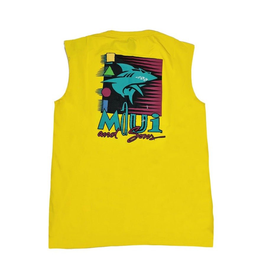 MAUI AND SONS MUSCLE SHIRT - YELLOW