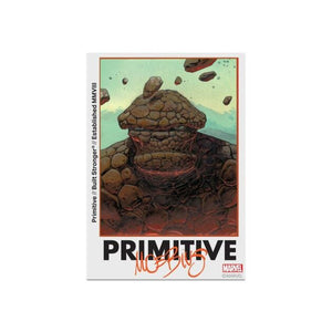 PRIMITIVE MOEBIUS THING STICKER - ORANGE
