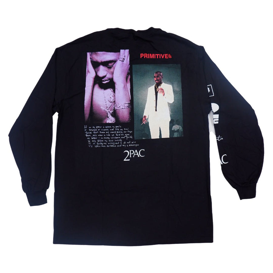 PRIMITIVE X TUPAC VOICE L/S TEE