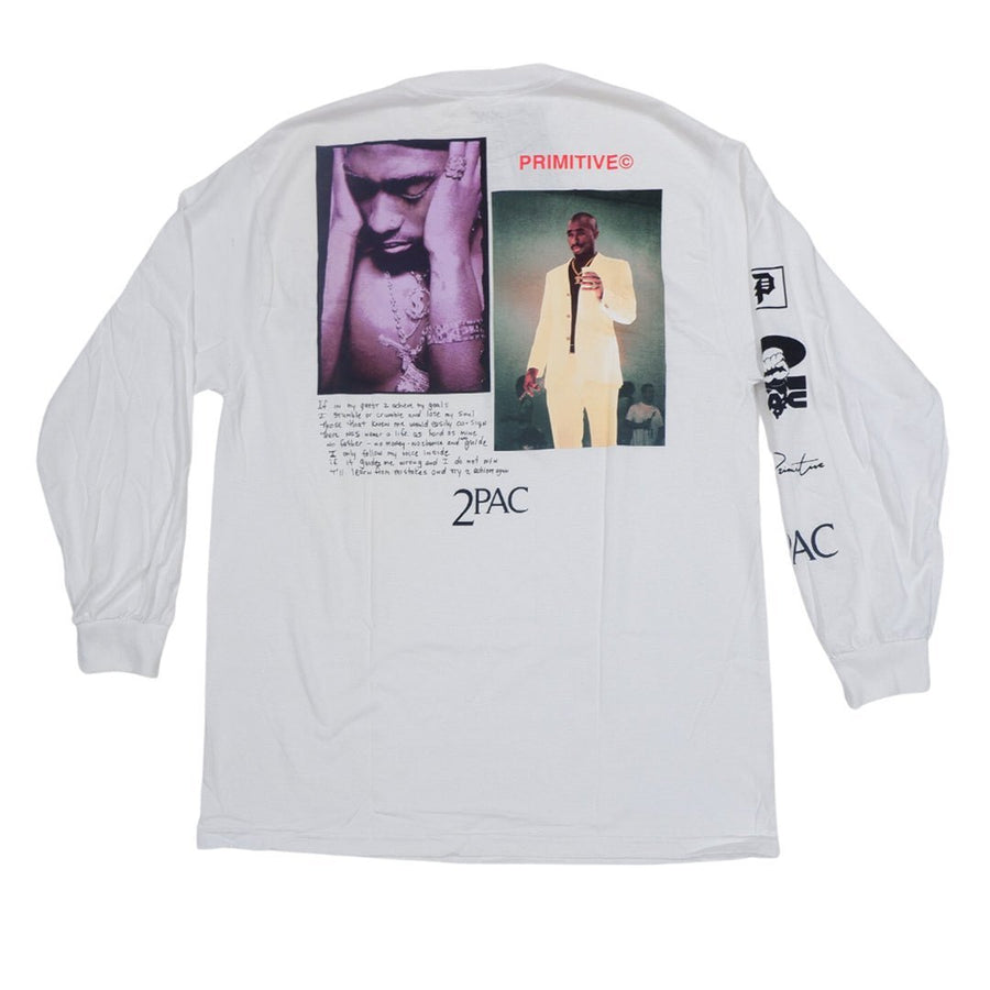 PRIMITIVE X TUPAC VOICE L/S TEE