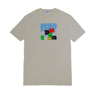 RIPNDIP BUNCHED UP TEE - NATURAL