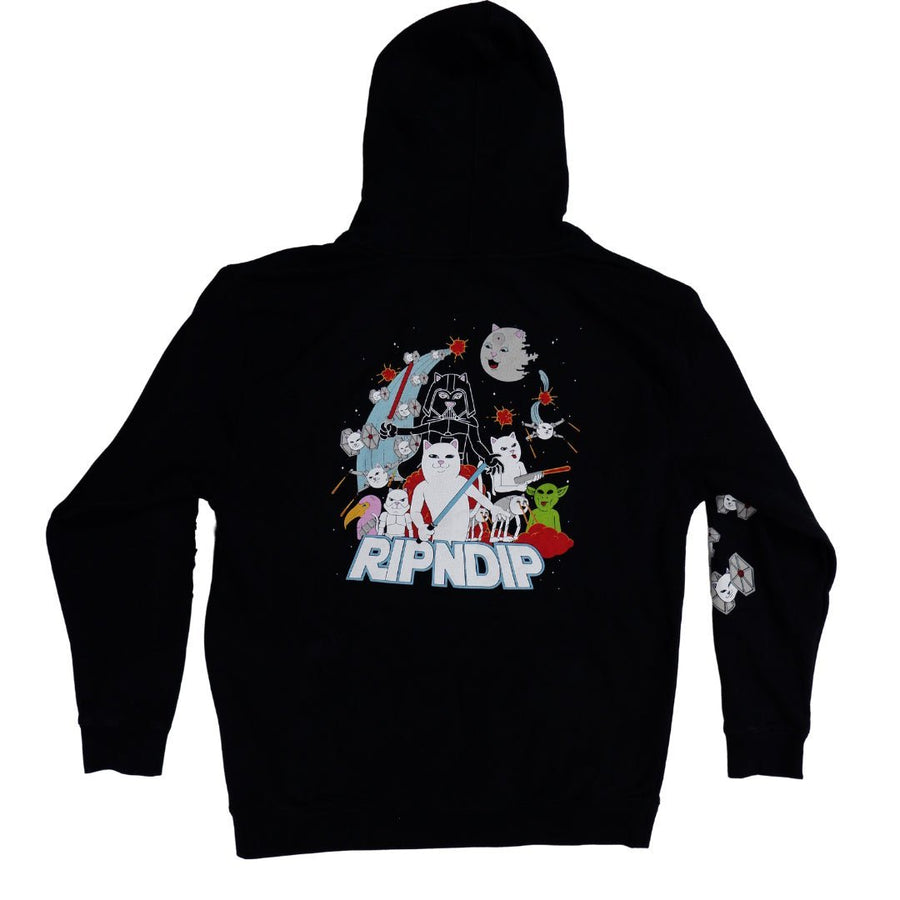 RIPNDIP FAR FAR AWAY HOODIE - BLACK