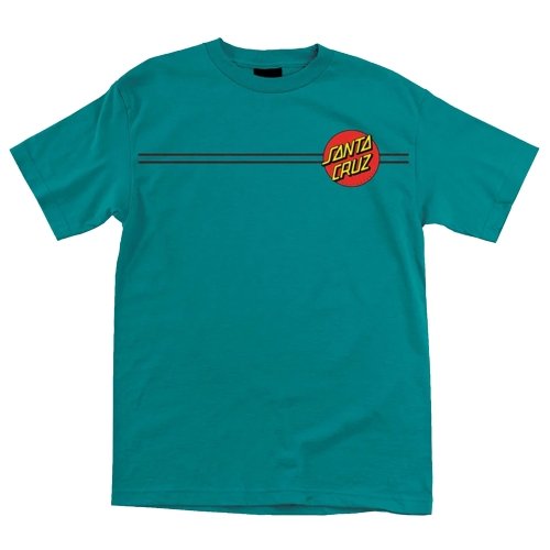 SANTA CRUZ CLASSIC DOT TEE-TEAL