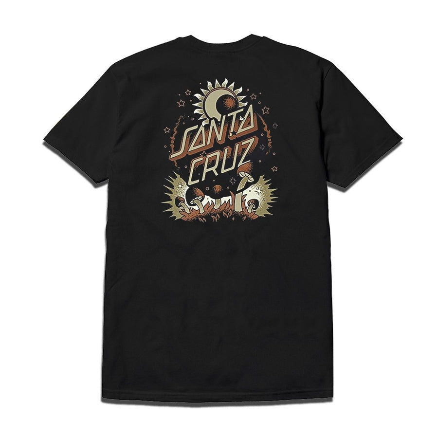 SANTA CRUZ DARK ARTS DOT TEE - BLACK